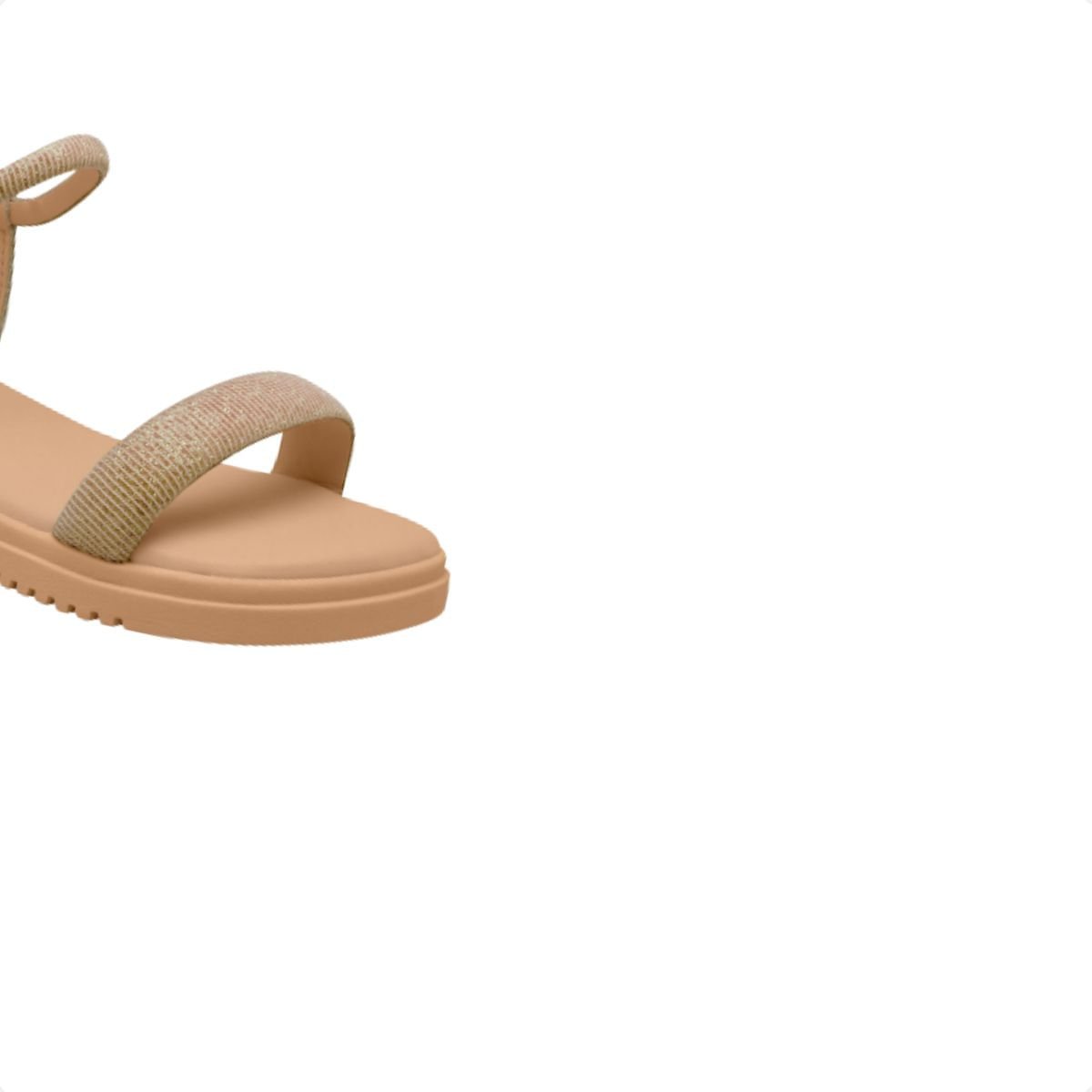 Sandalia Papete Flatform Pink Cats Dourado 5