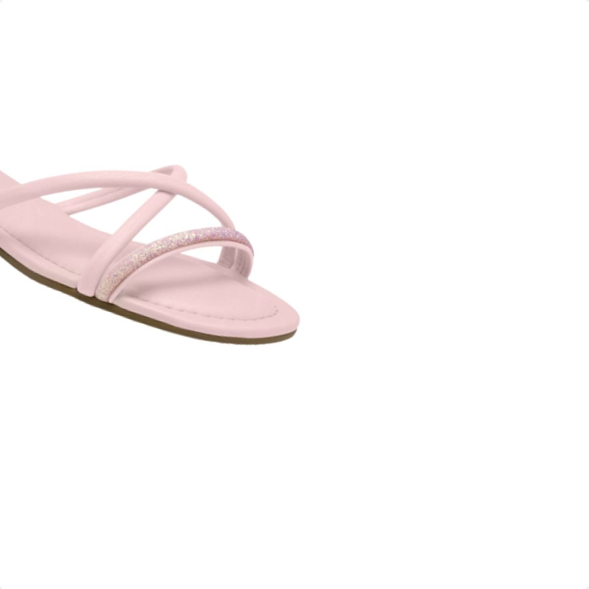 Rasteira Flat Pink Cats Rosa Claro Rosa 2