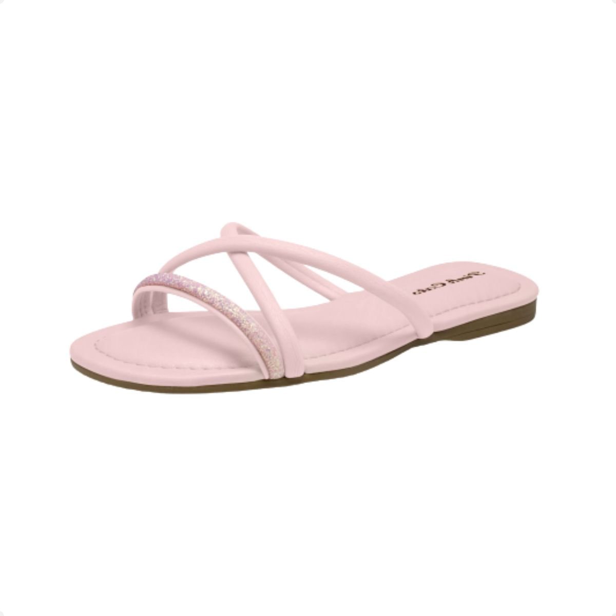 Rasteira Flat Pink Cats Rosa Claro Rosa 3