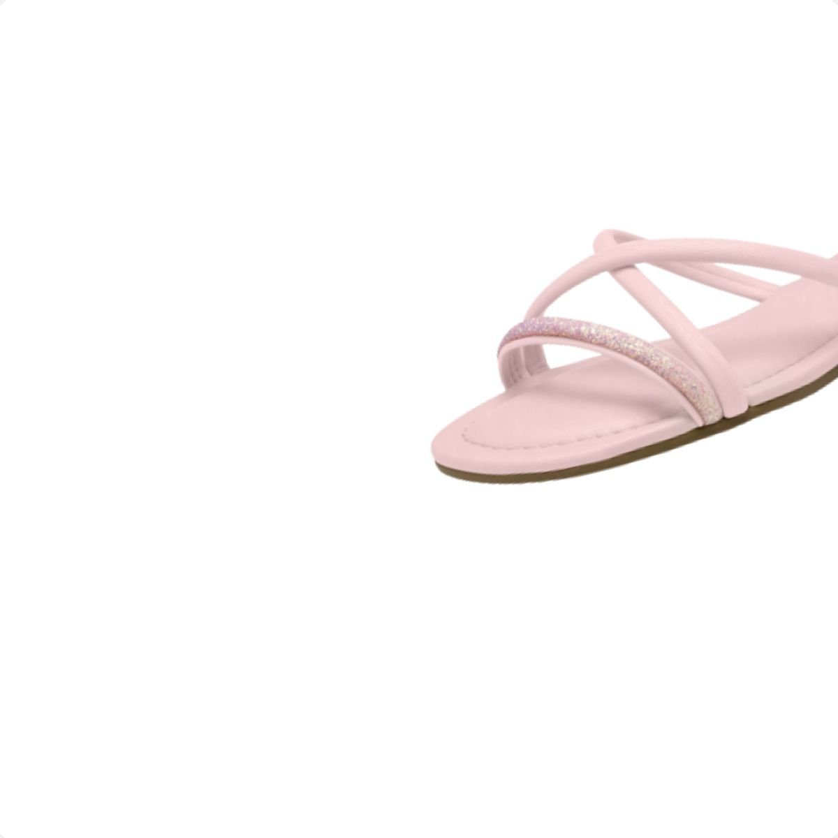 Rasteira Flat Pink Cats Rosa Claro Rosa 6