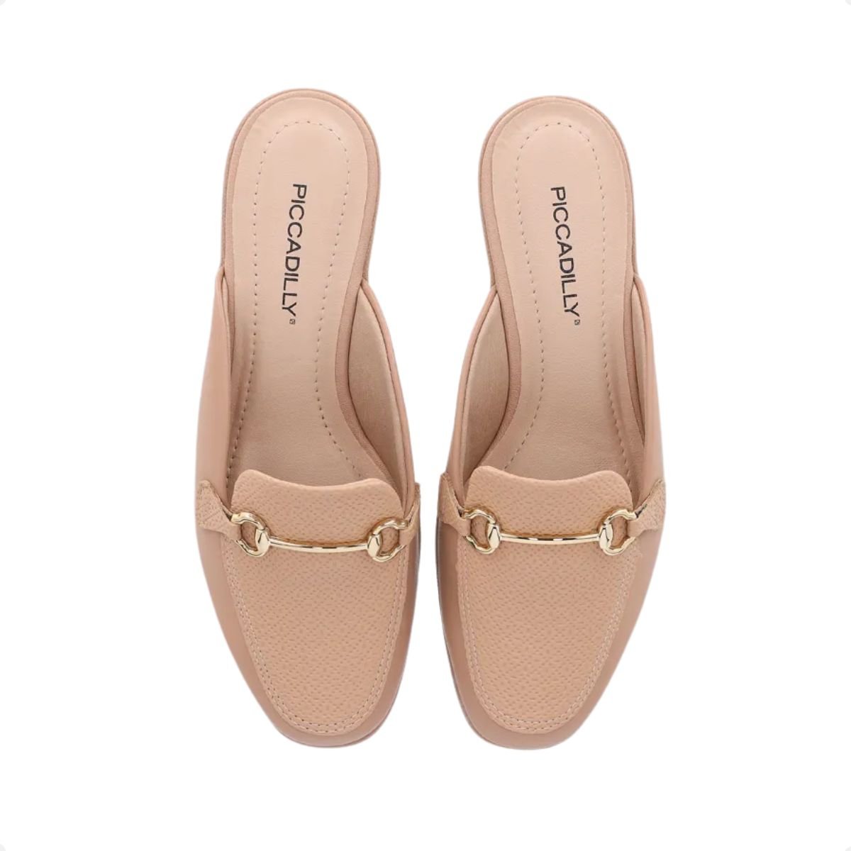 Sapato Mule Anabela Piccadilly Rose Rosa 3