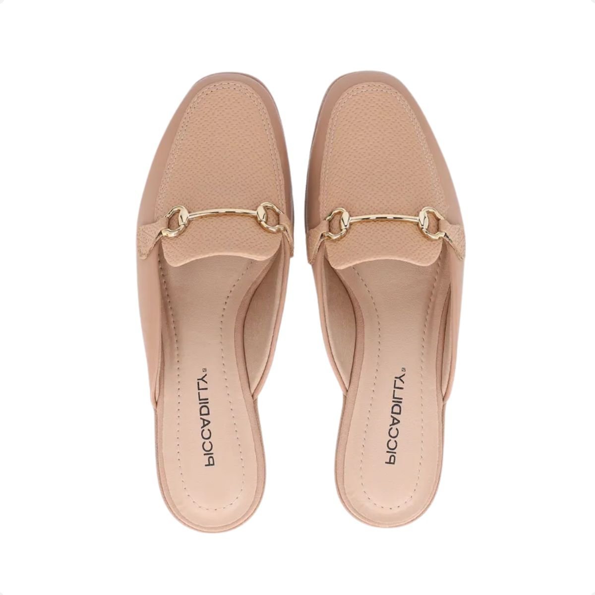 Sapato Mule Anabela Piccadilly Rose Rosa 7