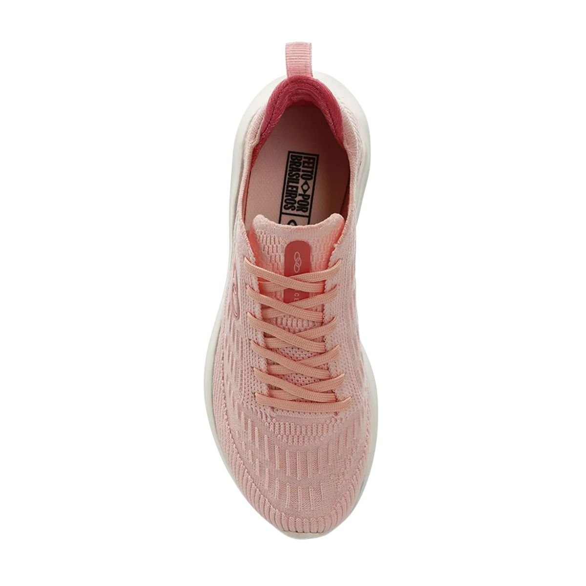 Tênis Running Feminino Olympikus Lance Rosa Rosa Claro 3