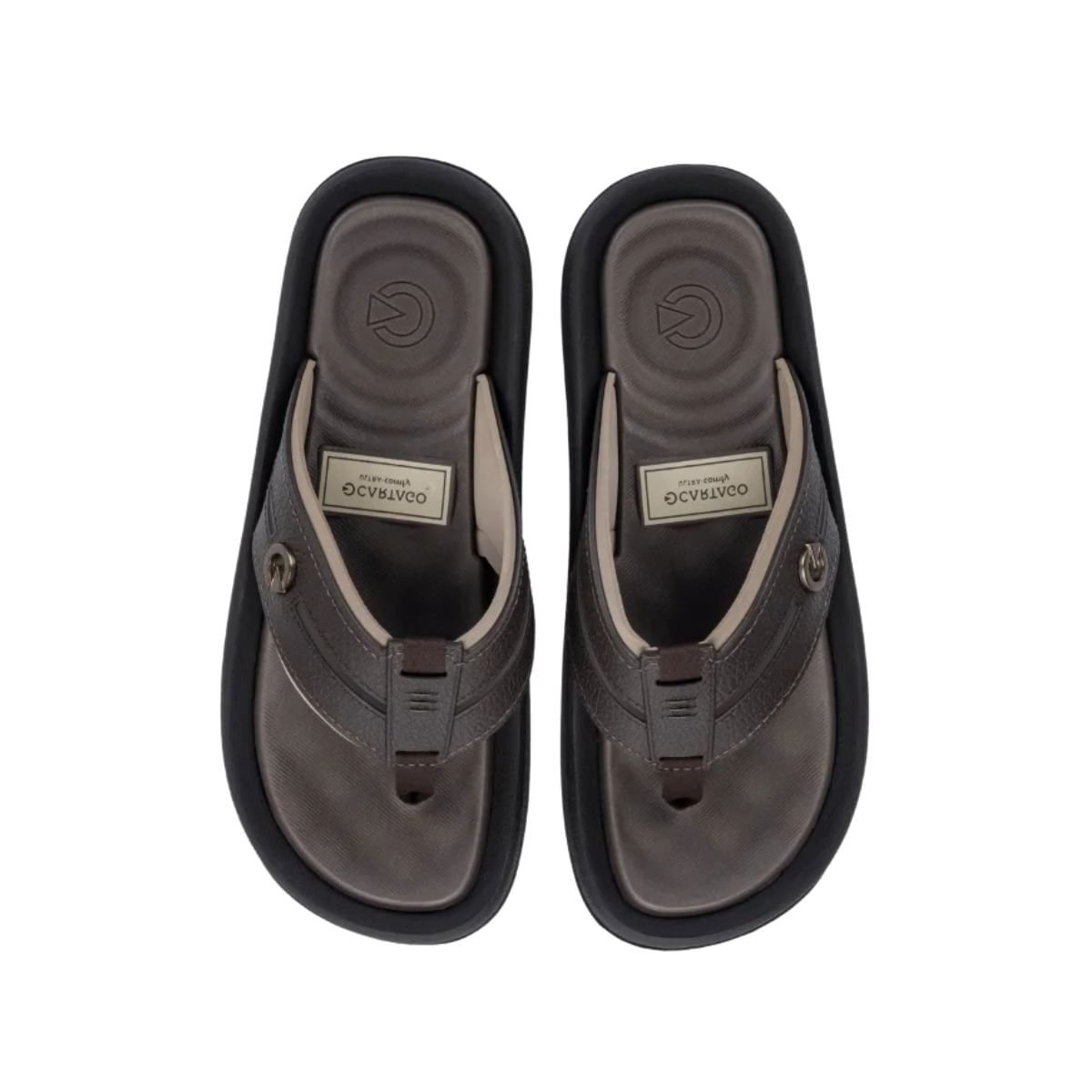 Chinelo Masculino Dedo Cartago Fiji Vi Marrom Marrom 5