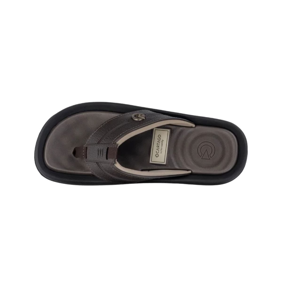 Chinelo Masculino Dedo Cartago Fiji Vi Marrom Marrom 6