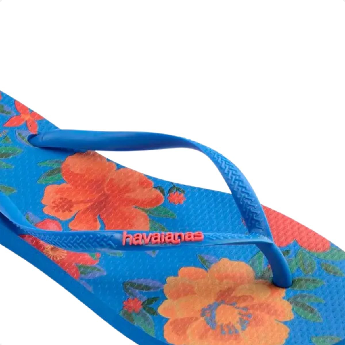 Chinelo Feminino Dedo Havaianas Slim Summer Bliss Azul 7