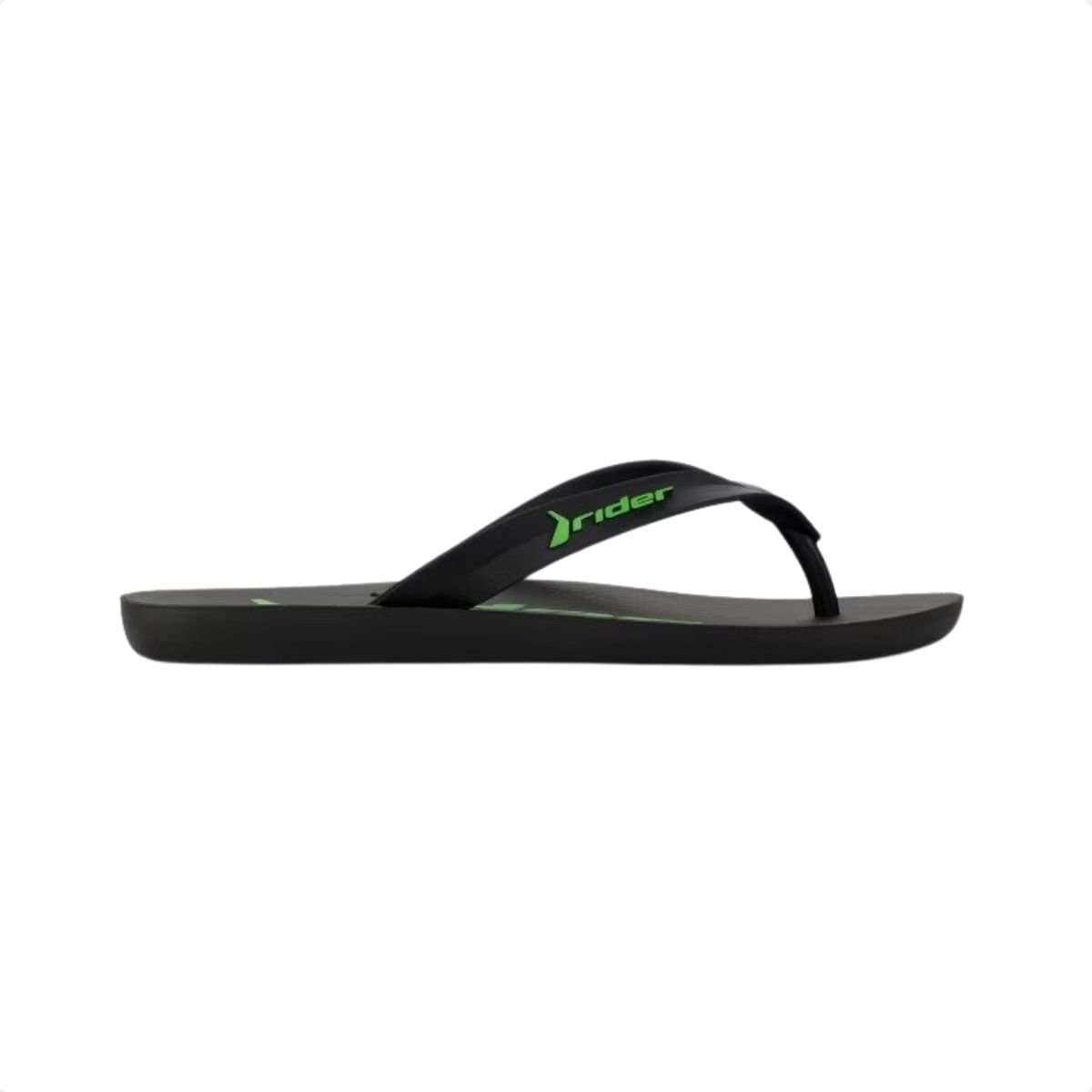Chinelo Masculino Dedo Rider Feel Preto E Verde