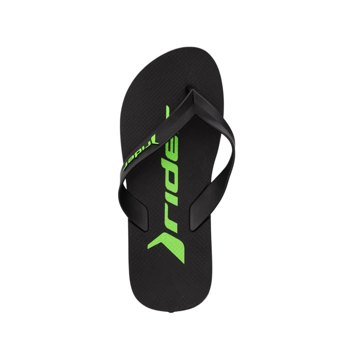 Chinelo Masculino Dedo Rider Feel Preto E Verde Preto/Verde 3
