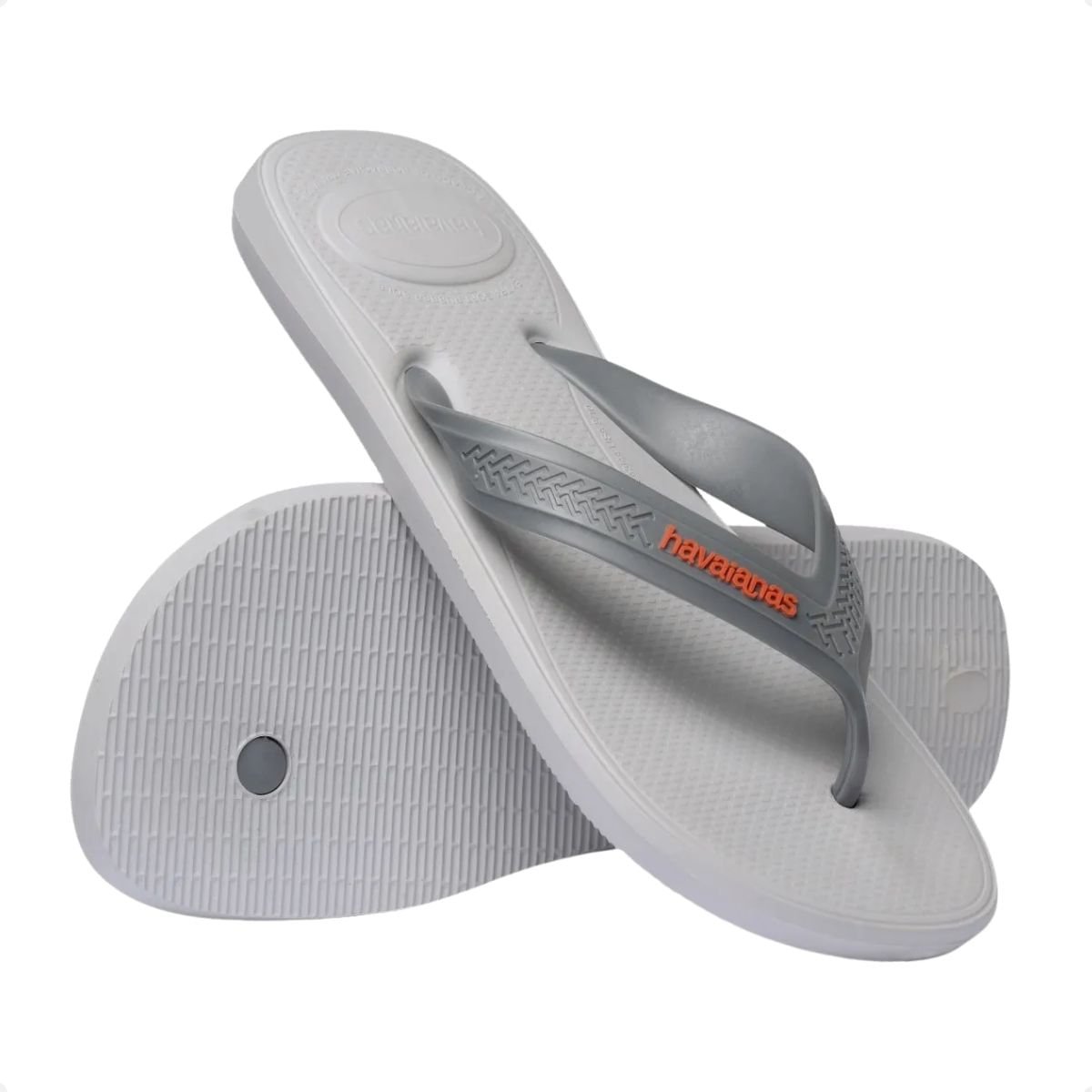 Chinelo Masculino Dedo Havaianas Top Max Comfort Cinza 3