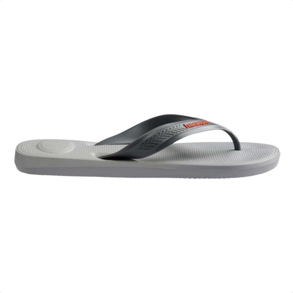 Chinelo Masculino Dedo Havaianas Top Max Comfort Cinza 1