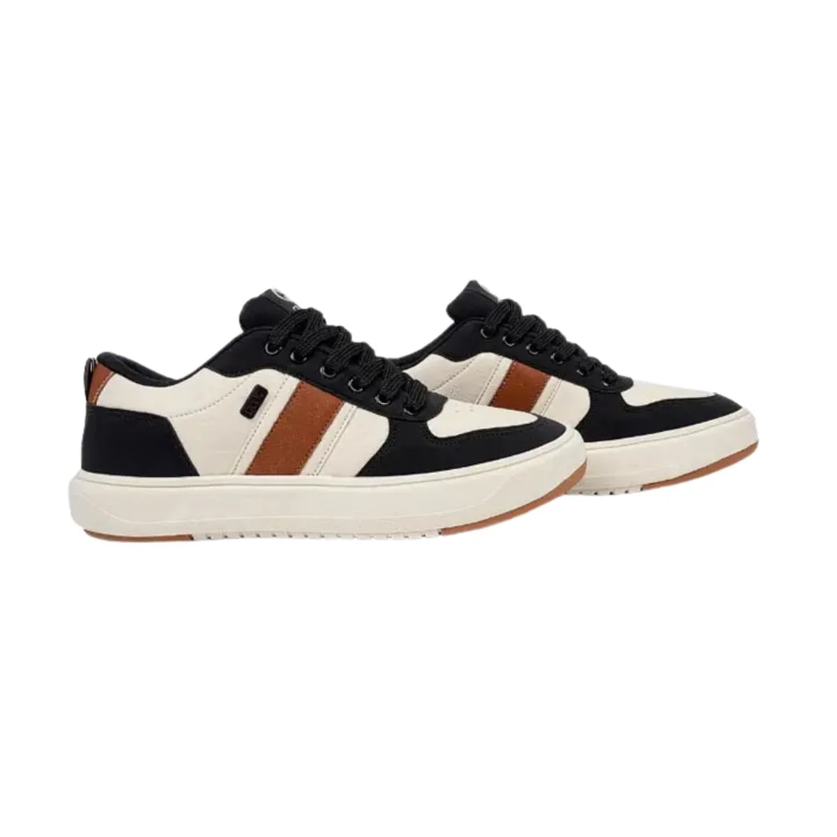Tênis Street Masculino Ollie Celtic 2 Bege Bege/Preto/Marrom 2