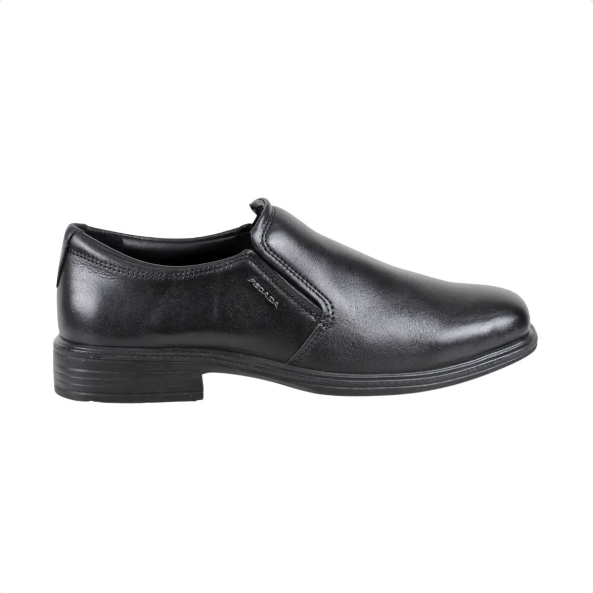Sapato Masculino Social Pegada Em Couro Preto