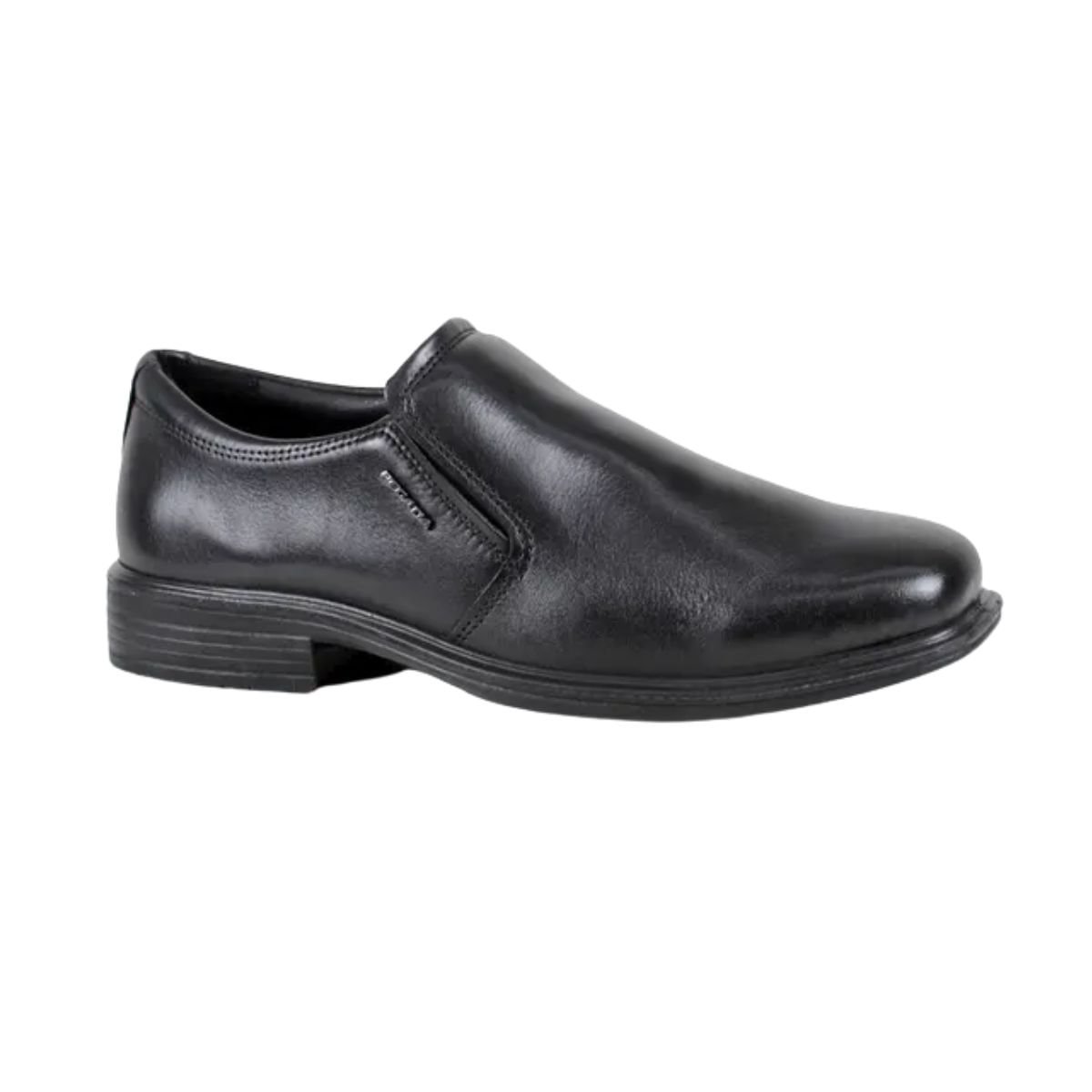 Sapato Masculino Social Pegada Em Couro Preto Preto 2