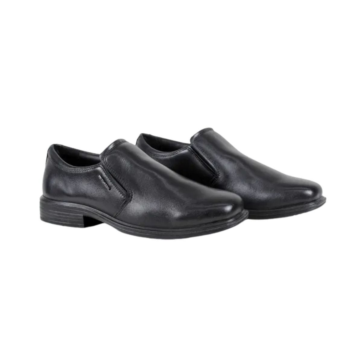 Sapato Masculino Social Pegada Em Couro Preto Preto 3