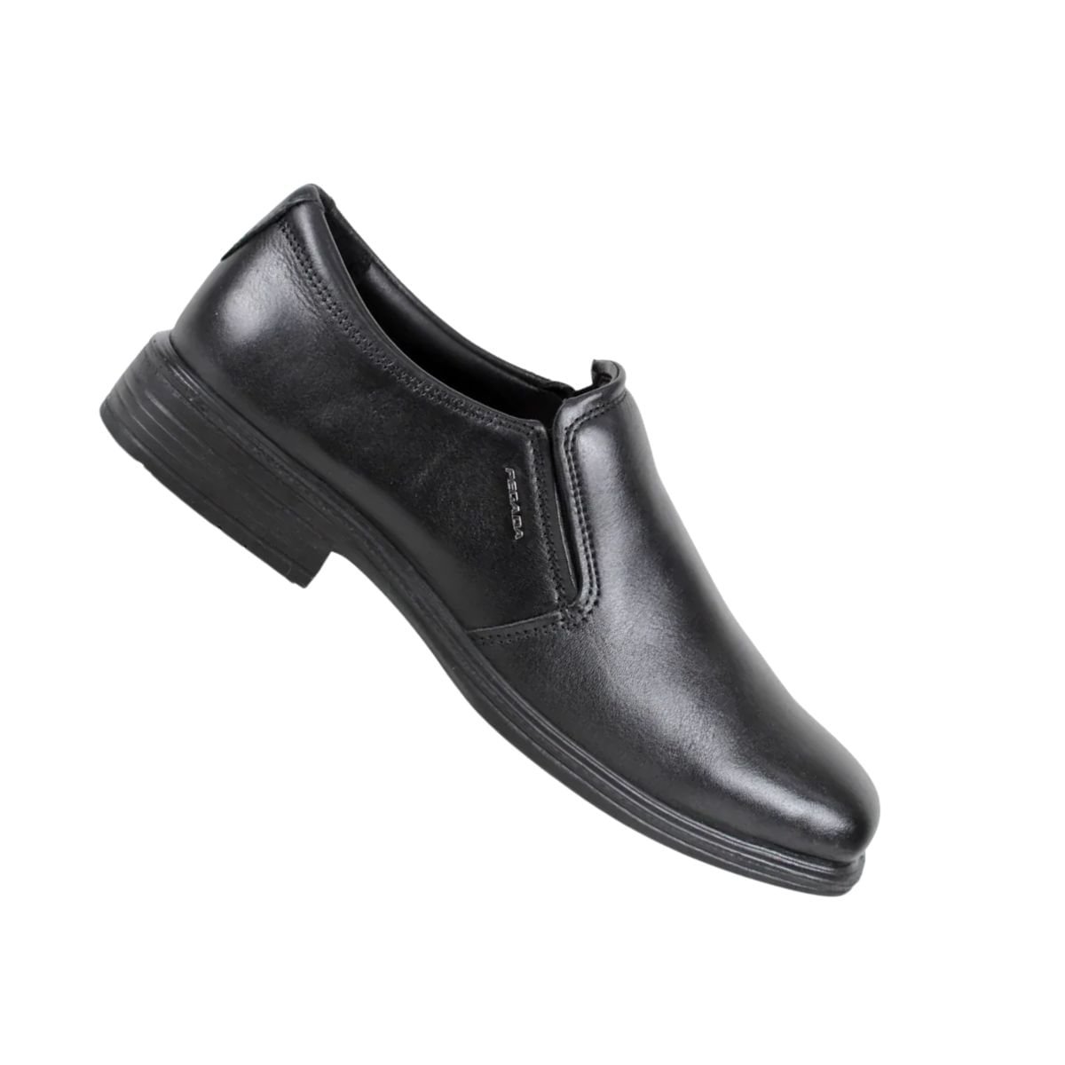 Sapato Masculino Social Pegada Em Couro Preto Preto 7