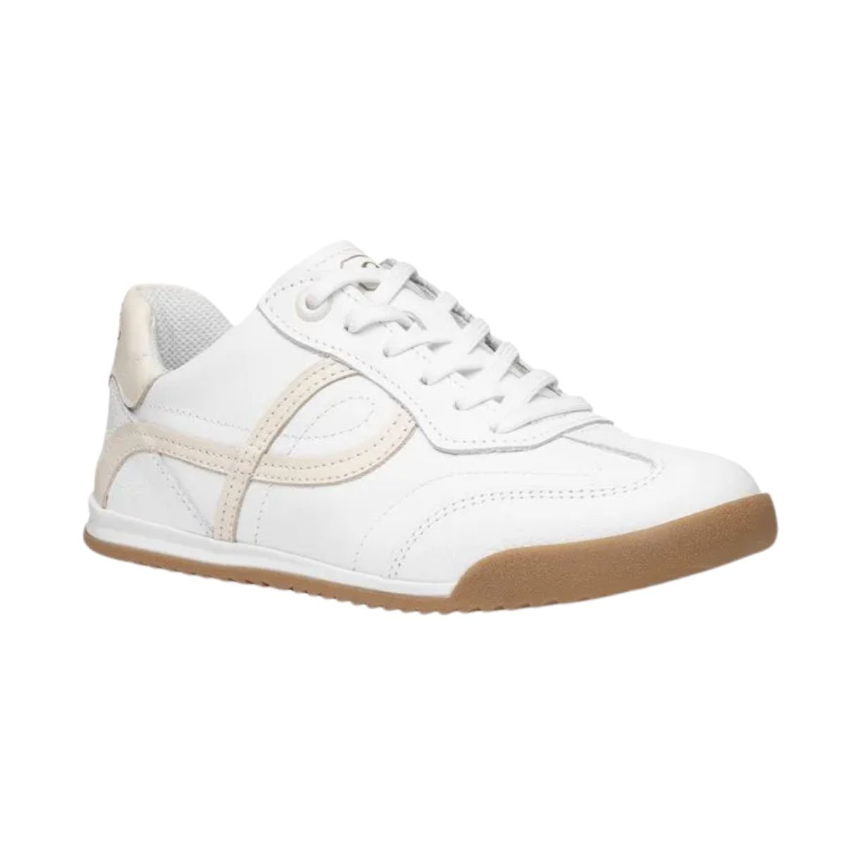 Tênis Moda Feminino Casual Vintage Pegada Branco Branco 2