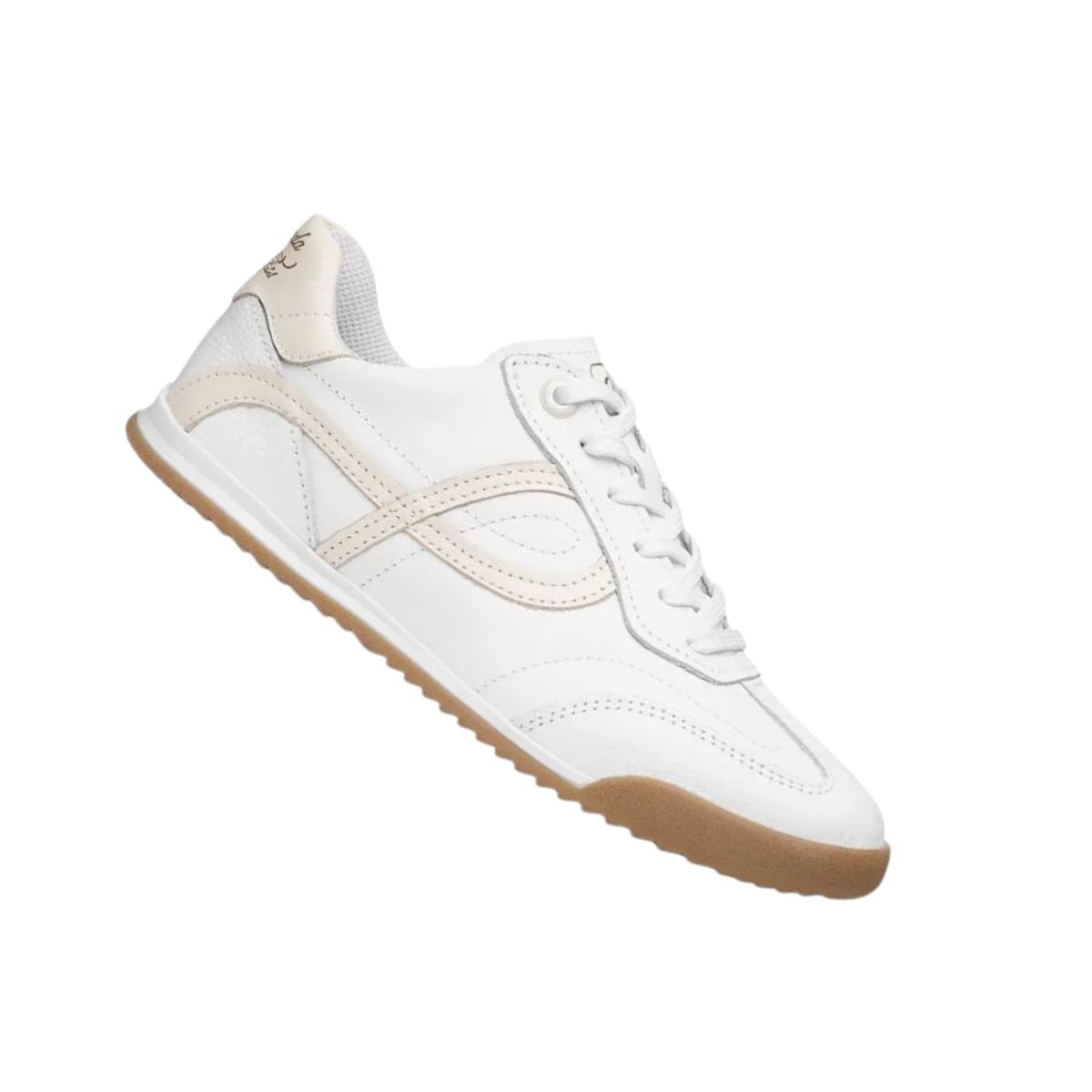 Tênis Moda Feminino Casual Vintage Pegada Branco Branco 7