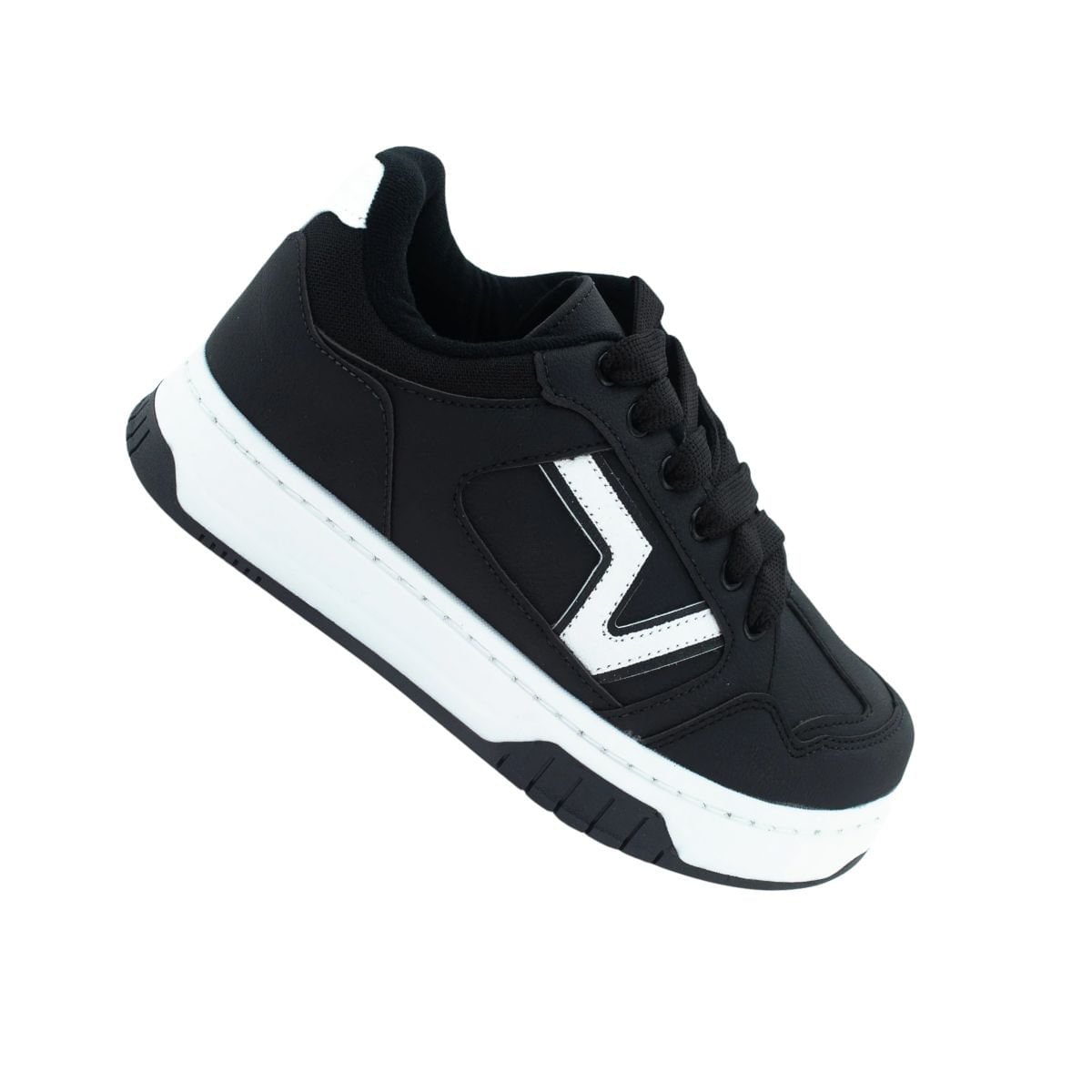 Teênis Street Masculino Energy Preto Preto/Branco 7