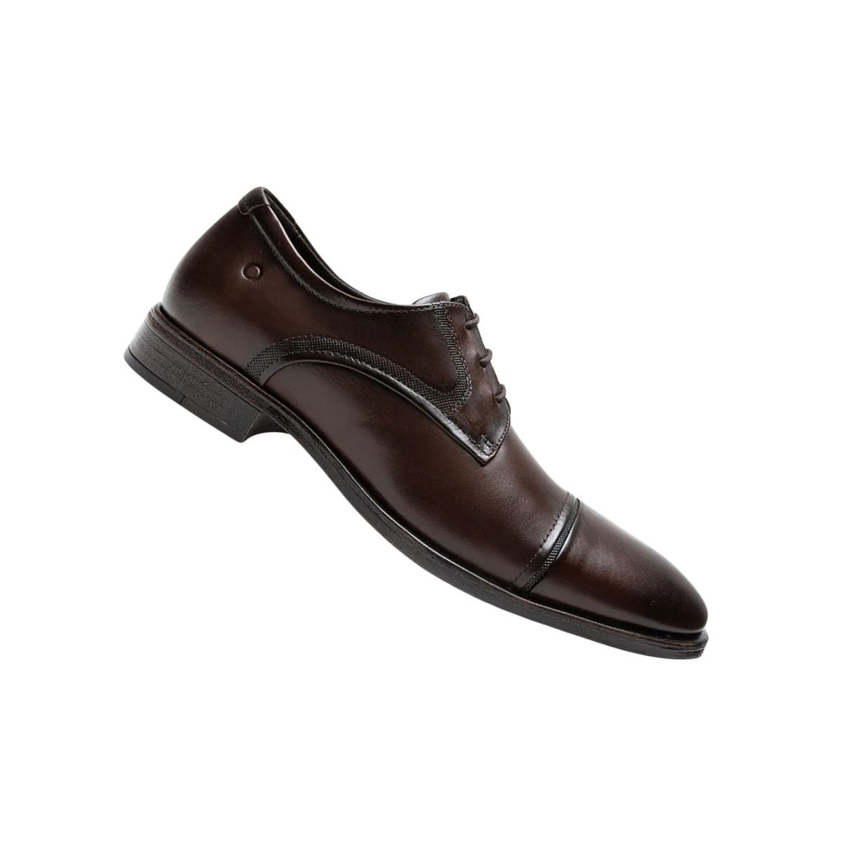 Sapato Masculino Social Democrata Madison Marrom Marrom 7