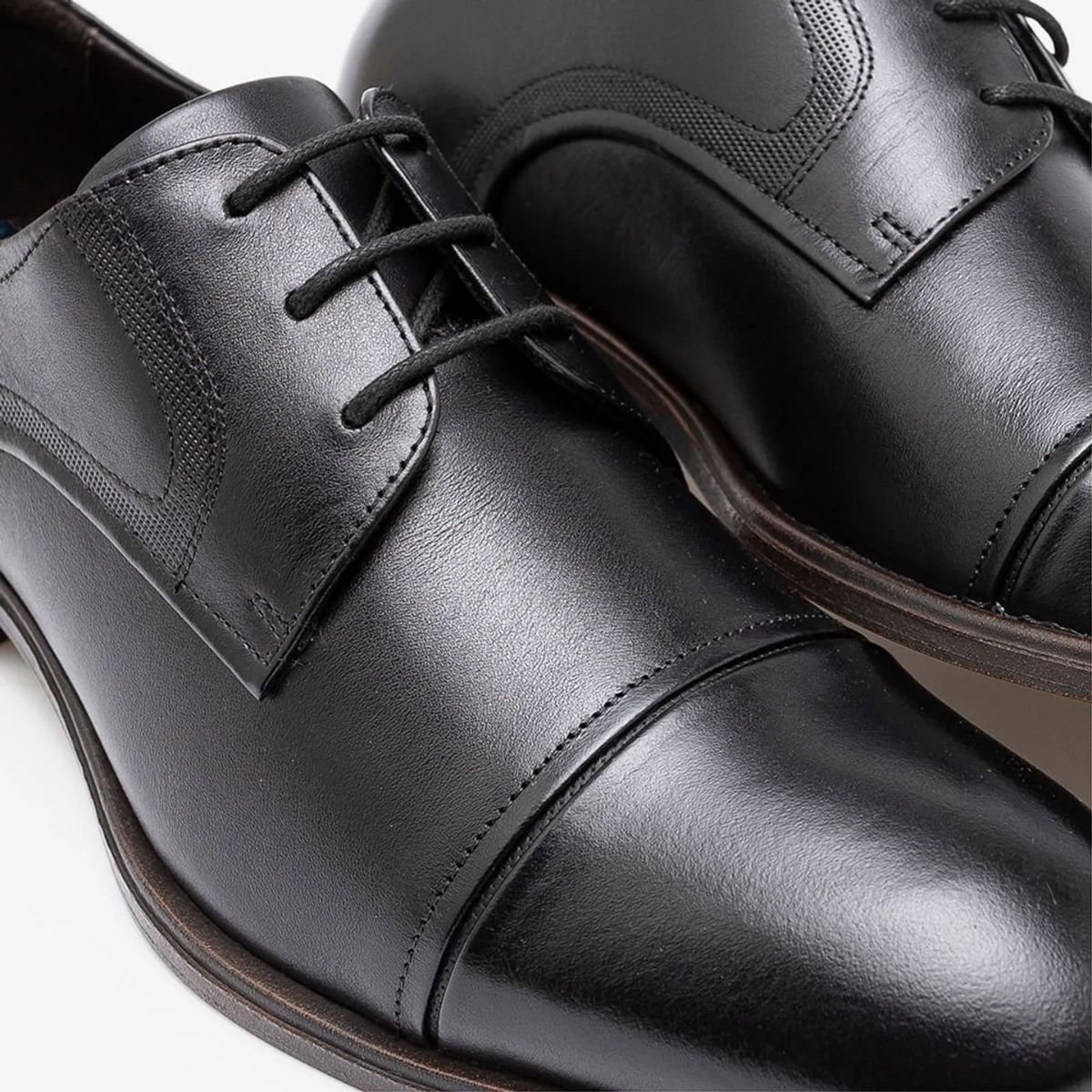 Sapato Masculino Social Democrata Madison Preto Preto 3