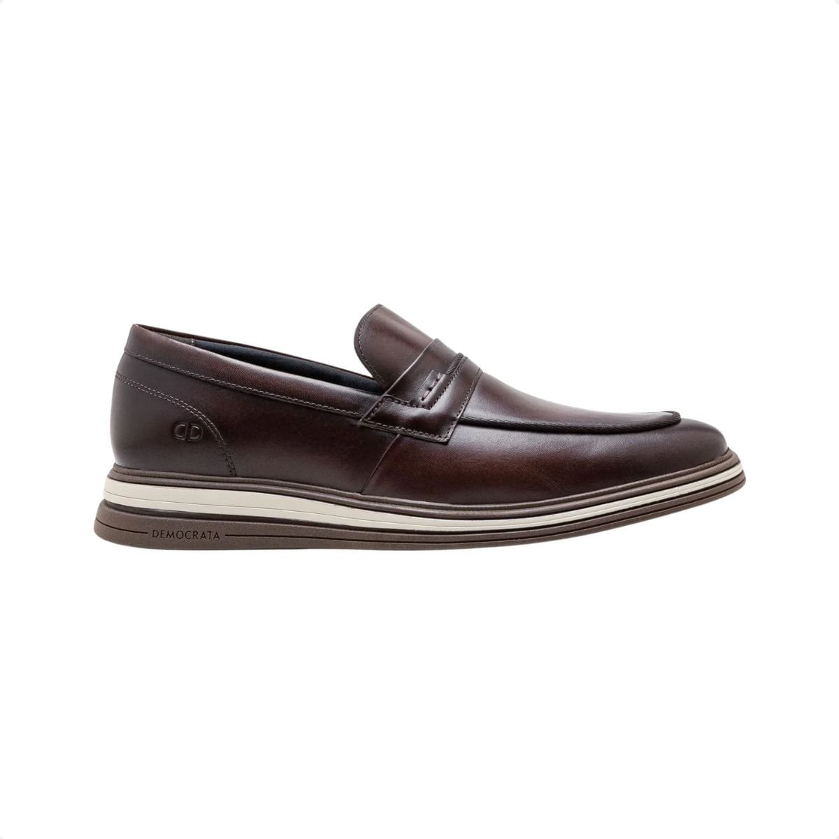 Sapato Masculino Esporte Fino Democrata Dune Marrom