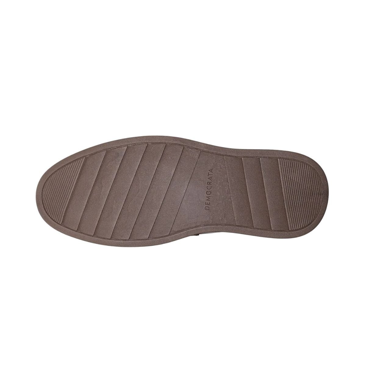 Sapato Masculino Esporte Fino Democrata Dune Marrom Marrom 5