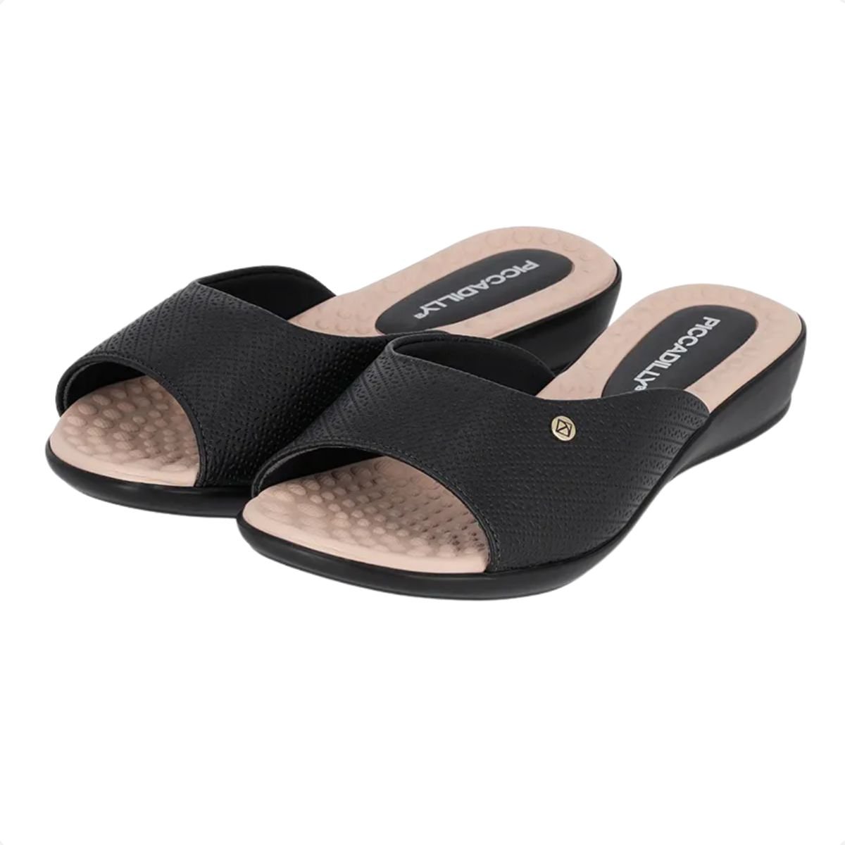 Tamanco Feminino Slide Piccadilly Preto 2