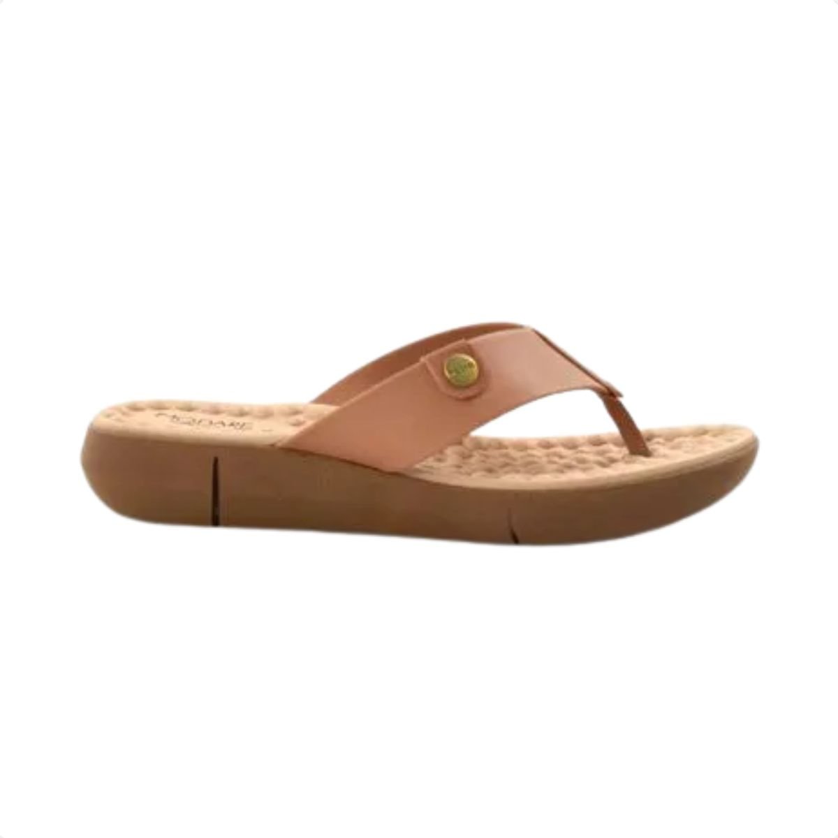 Tamanco Feminino Anabela Modare Camel Camel 1