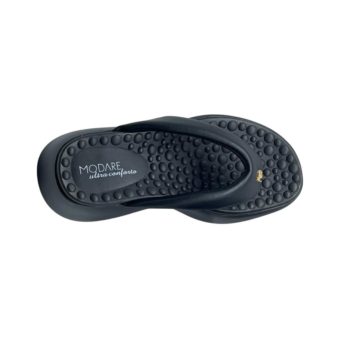 Tamanco Feminino Anabela Modare Ultraconforto Preto Preto 6