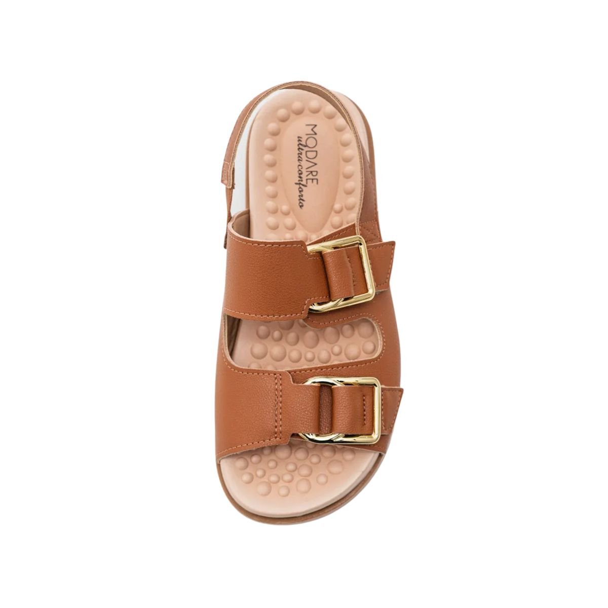 Sandália Feminina Anabela Modare Caramelo Avelã 2