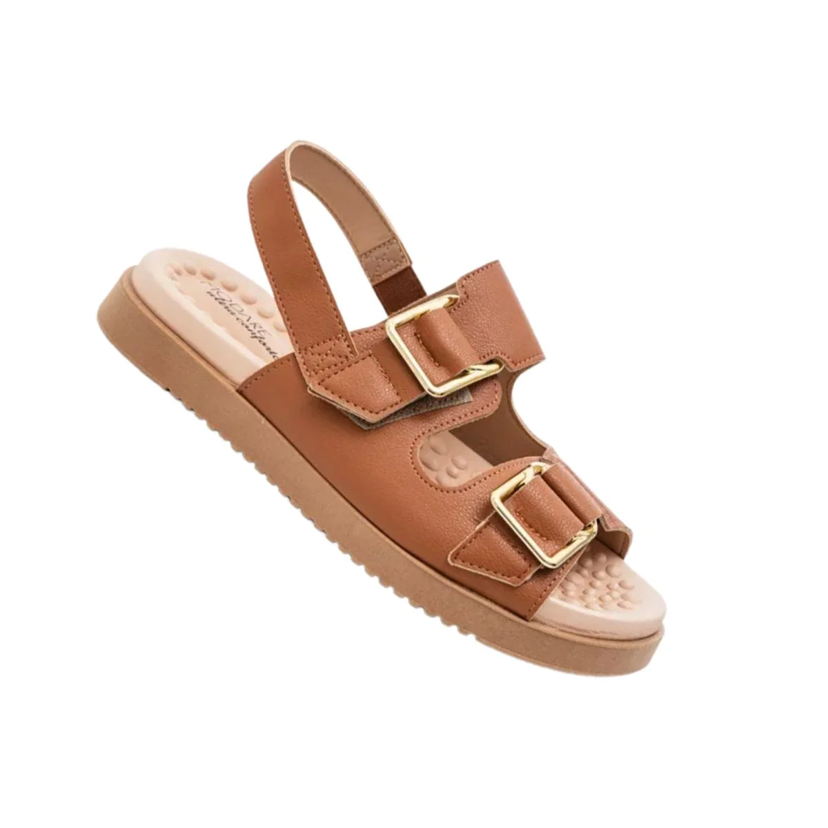 Sandália Feminina Anabela Modare Caramelo Avelã 6