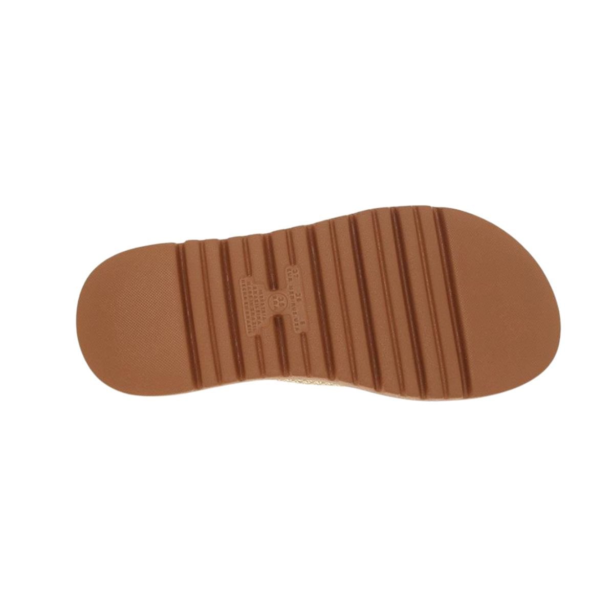 Tamanco Feminino Anabela Modare Valencia Marrom Camel 4