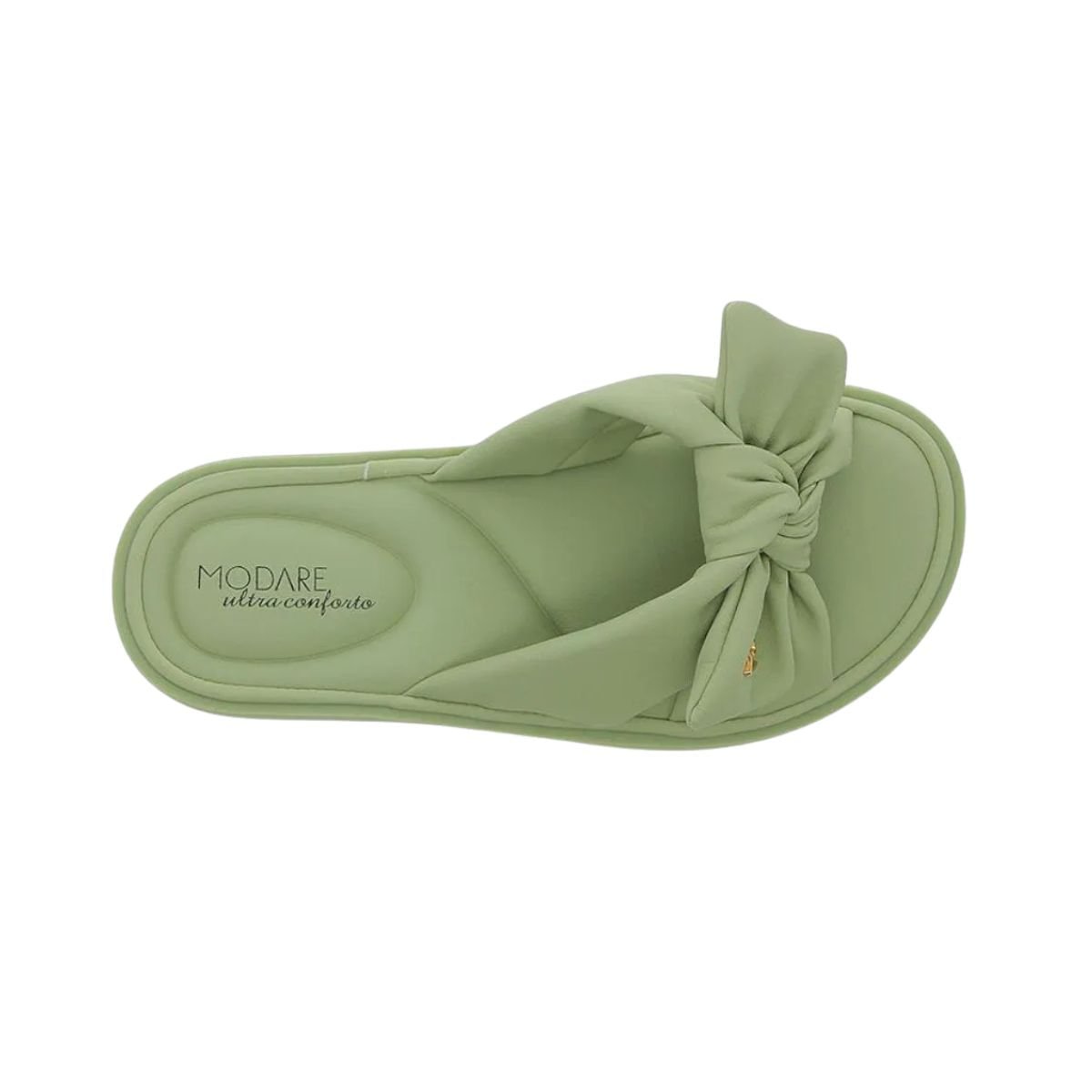 Tamanco Feminino Anabela Modare Slide Verde Verde 2