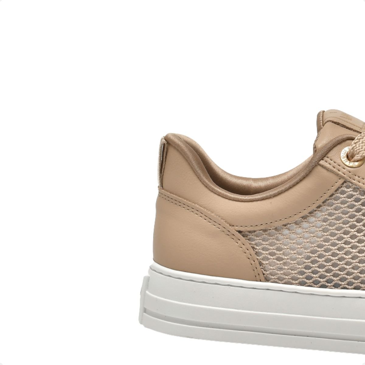 Tênis Moda Feminino Casual Via Marte Bege 6