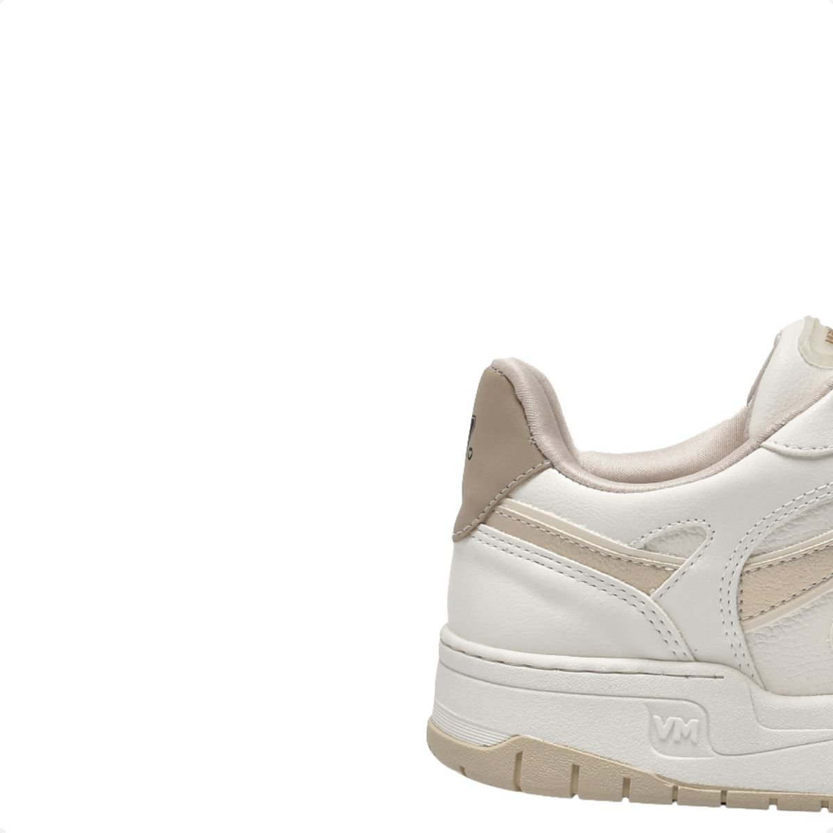 Tênis Moda Feminino Street Via Marte Branco/Bege 6