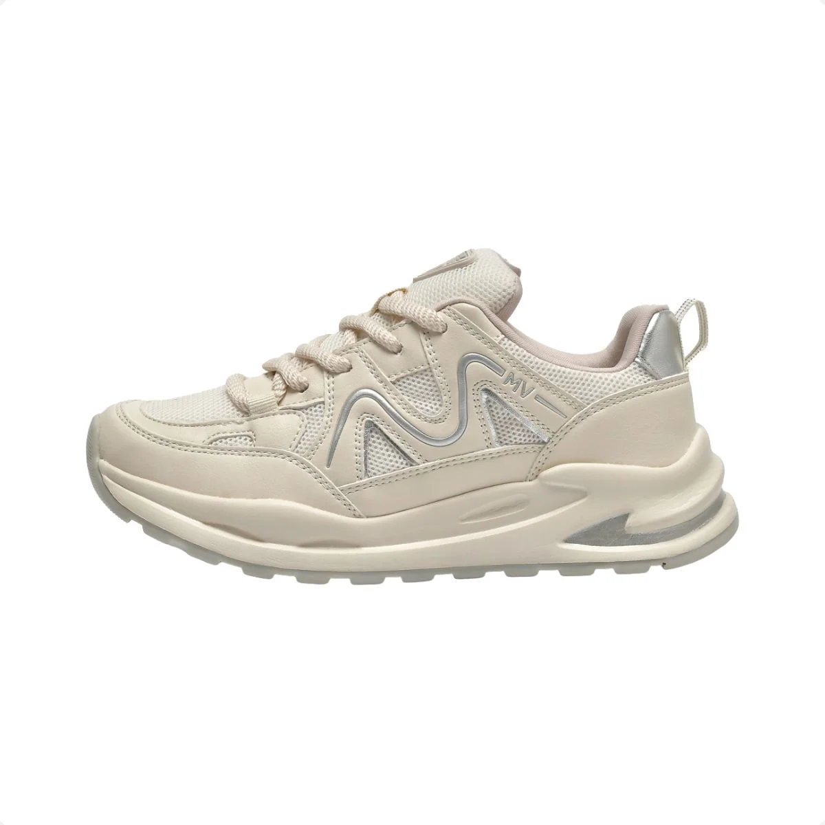 Tênis Chunky Feminino Via Marte Branco 5