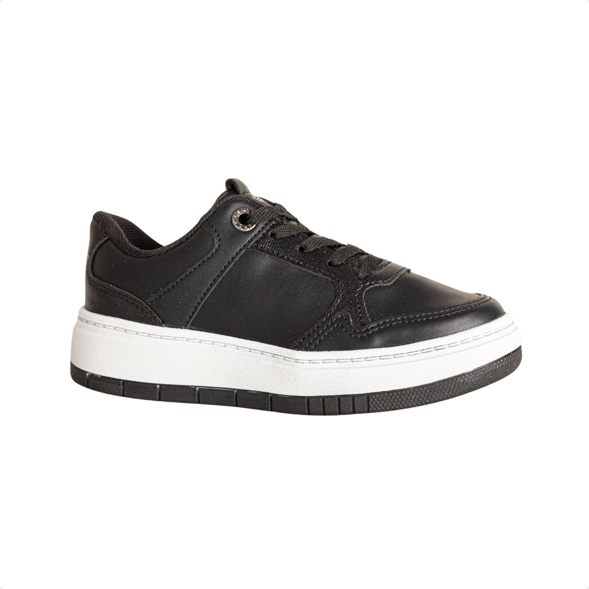 Tenis Casual Infantil Pink Cats Preto 2