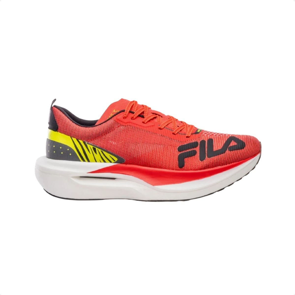Tênis Running Masculino Fila Carbon 3 Laranja Laranja 1