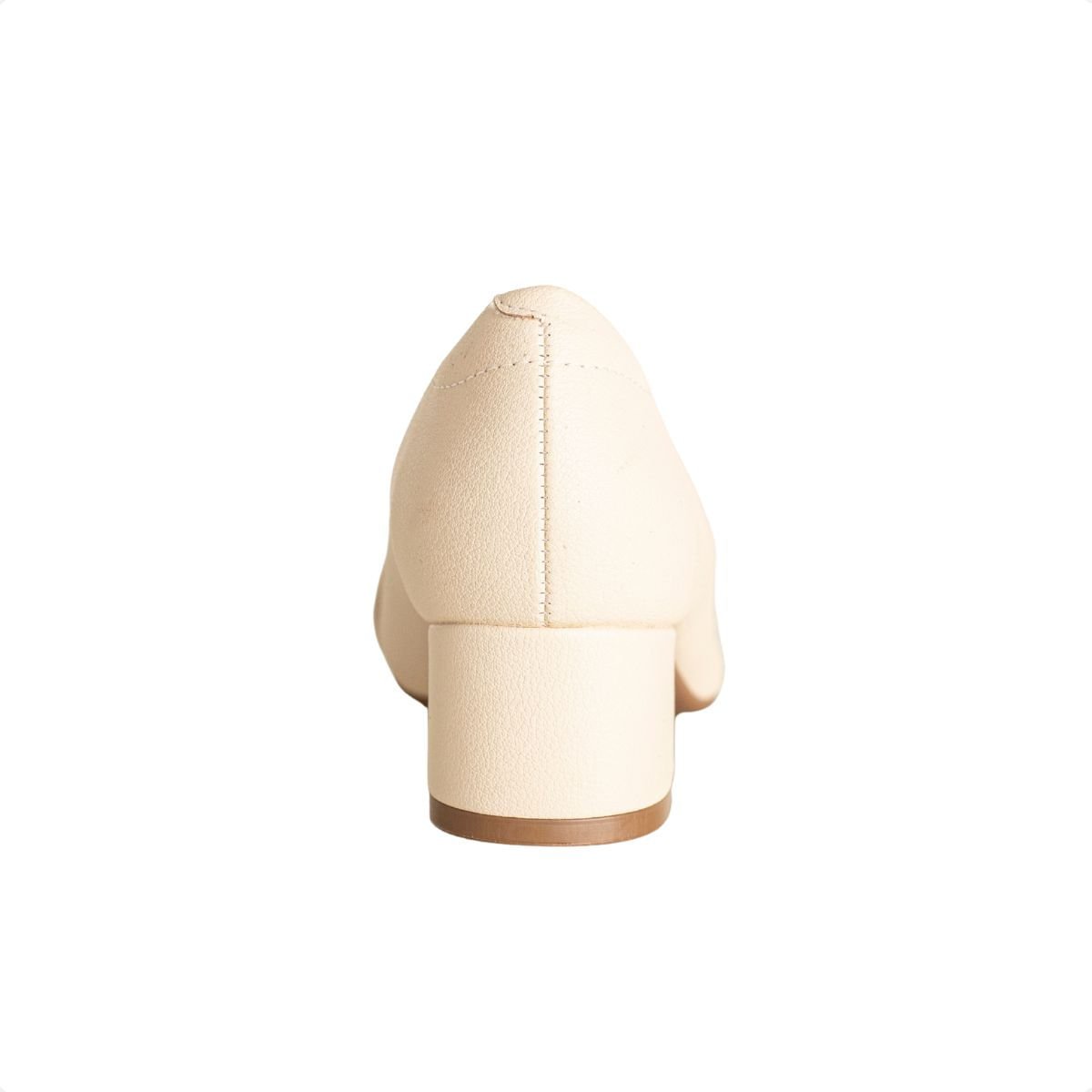 Scarpin Feminino Salto Bloco Creme Modare Creme 4