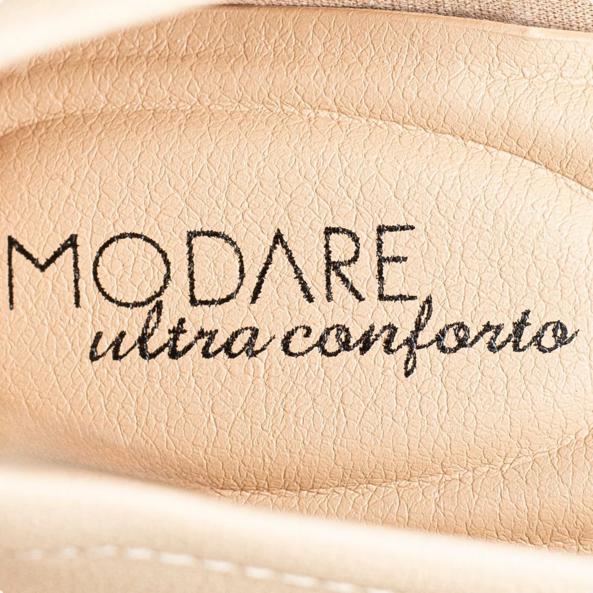 Scarpin Feminino Salto Bloco Creme Modare Creme 7
