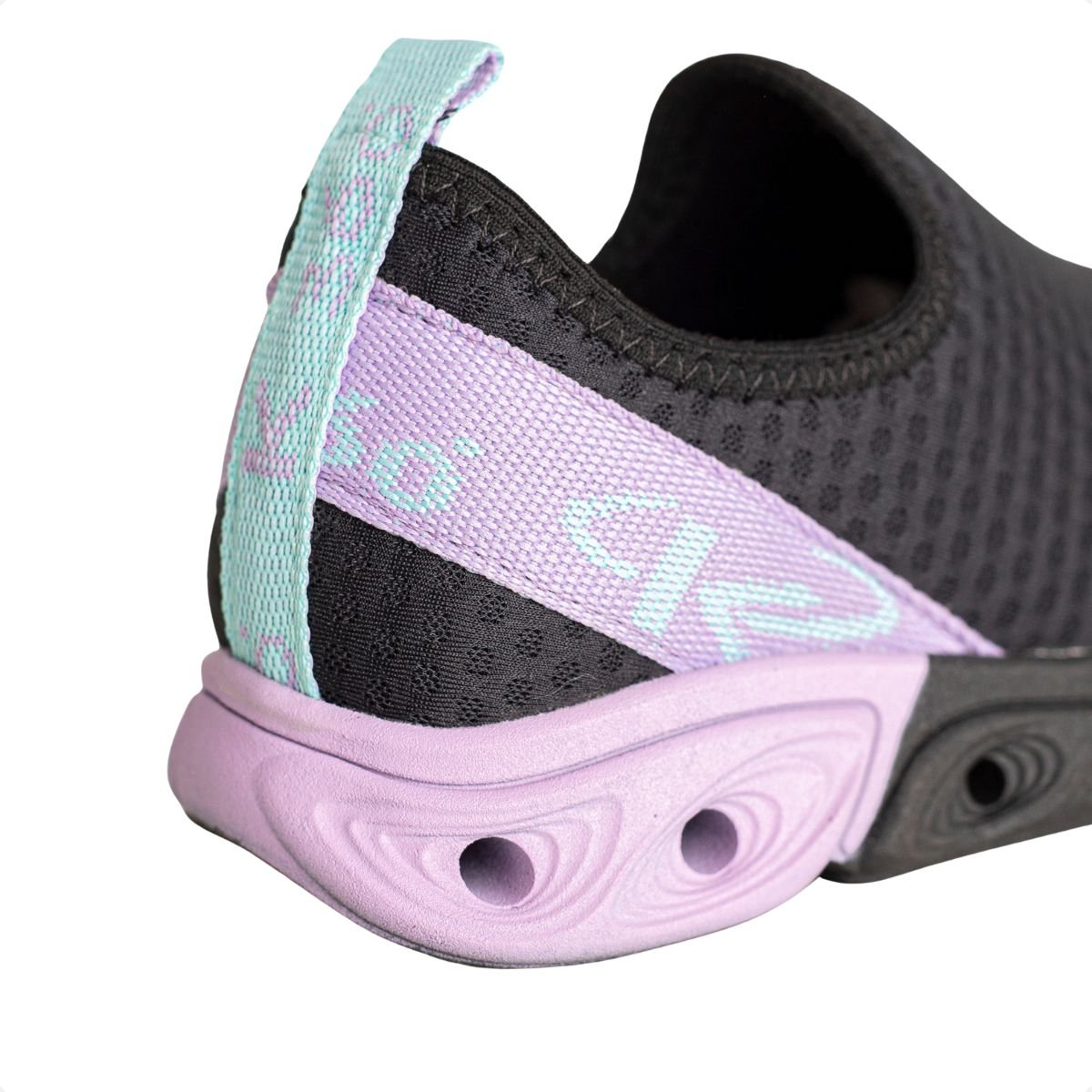 Tênis Infantil Slip On Kidy Preto/Lilás 3