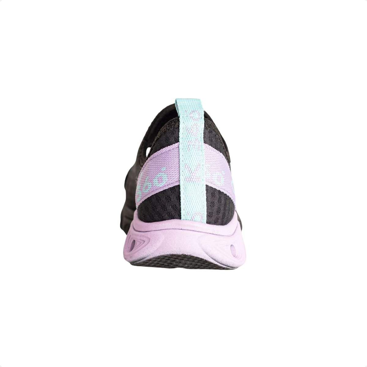 Tênis Infantil Slip On Kidy Preto/Lilás 4