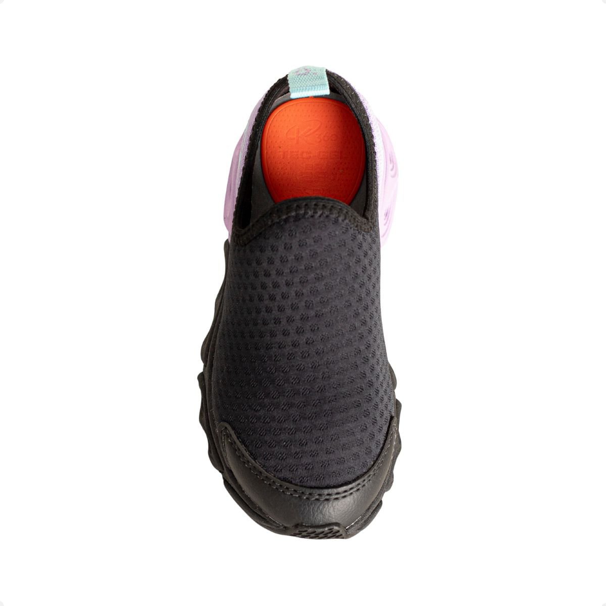 Tênis Infantil Slip On Kidy Preto/Lilás 6