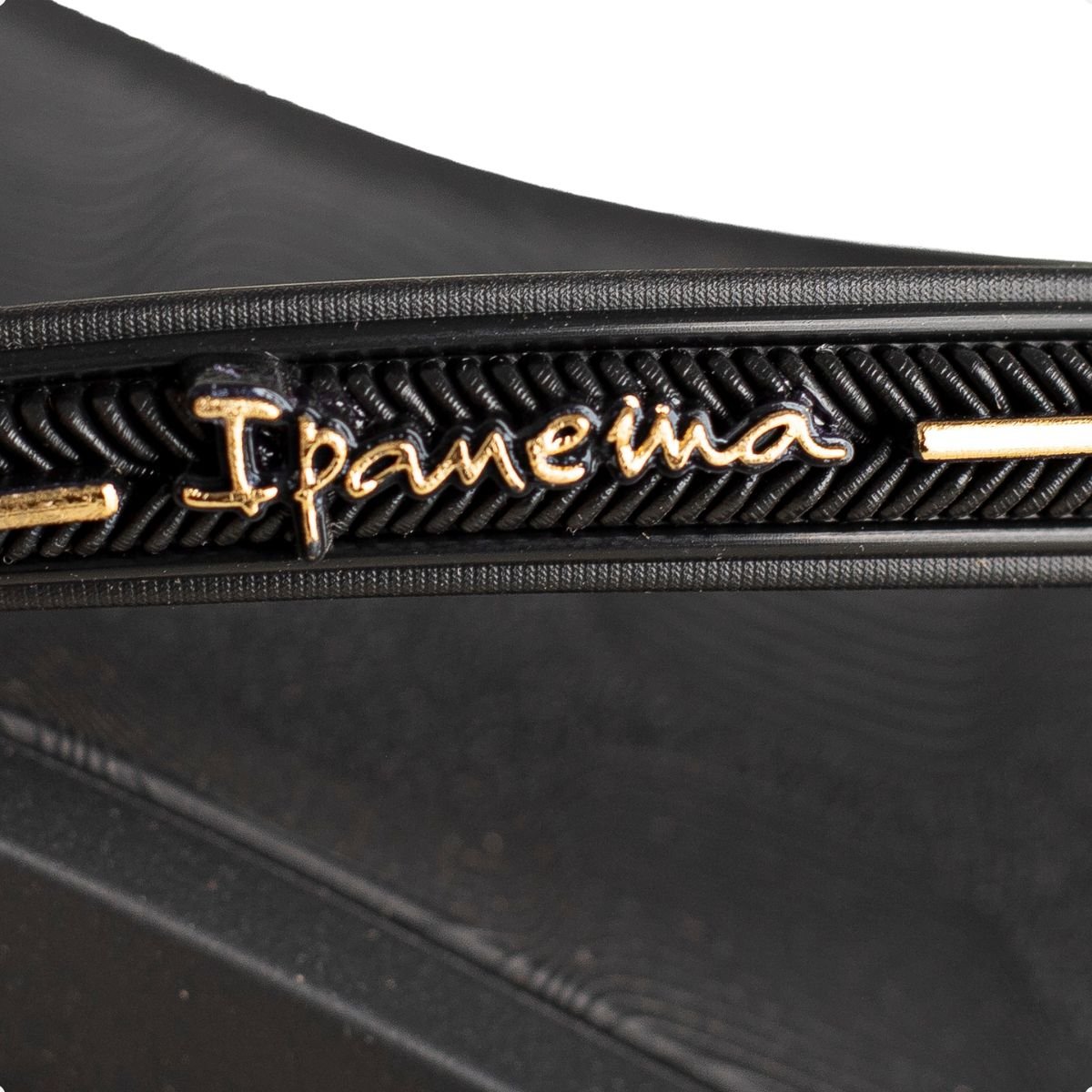 Chinelo Feminino Dedo Ipanema Glow Preto/Dourado 3