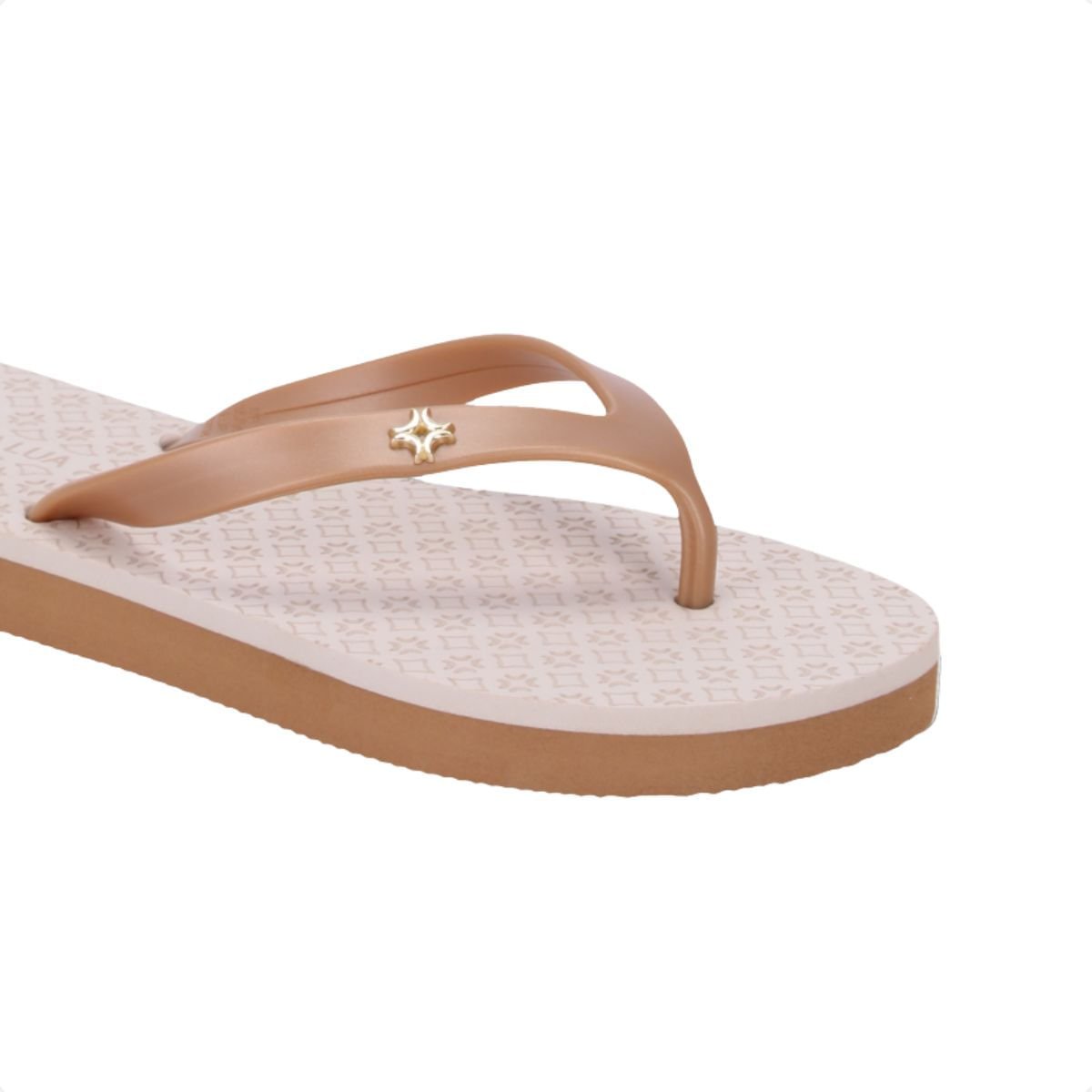 Chinelo Injetado Rubber Butter Luz Da Lua Marrom 2