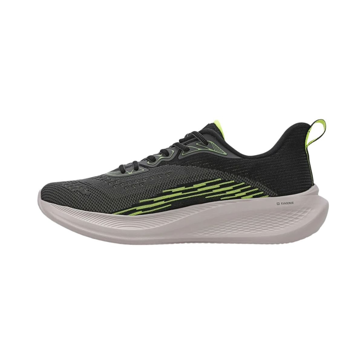 Tênis Running Masculino Olympikus Nivel Chumbo E Verde Preto 4