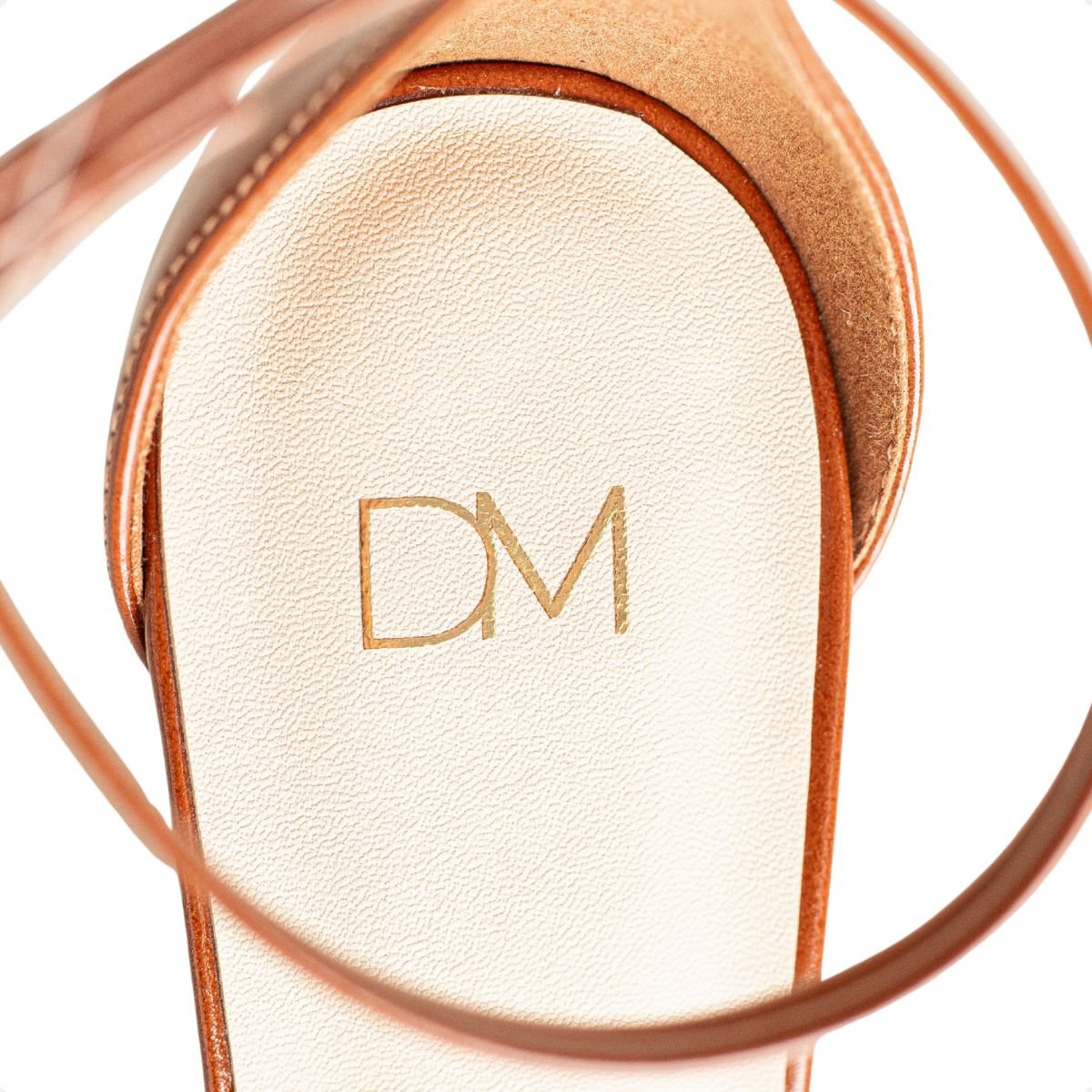 Sandália Dm Bella Terracota Marrom 7