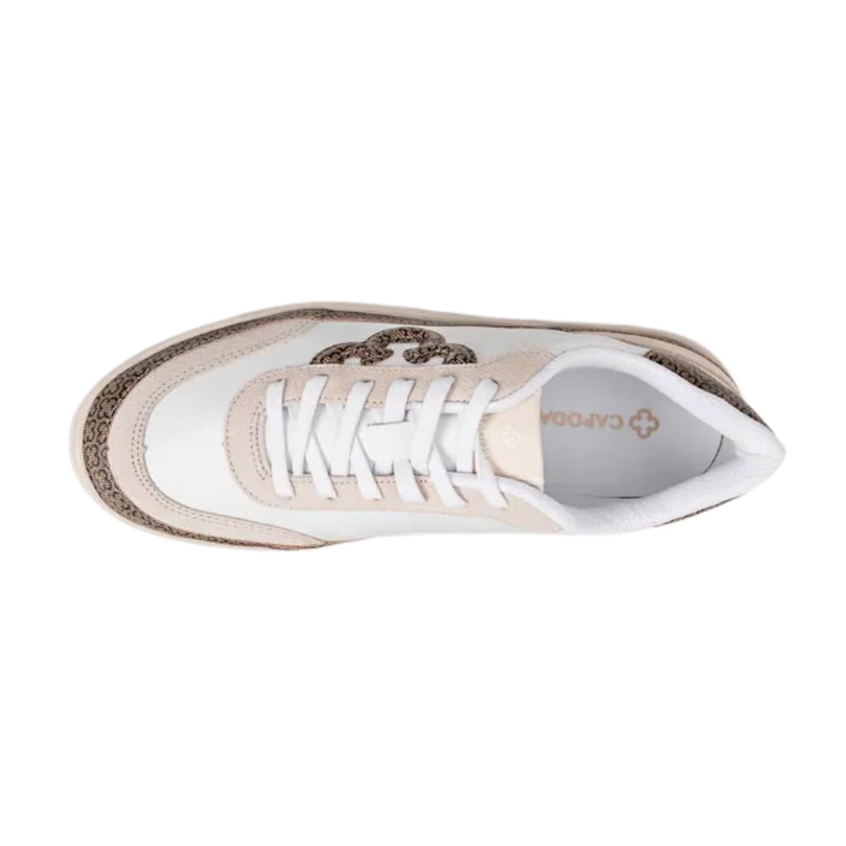 Tenis Moda Fem Capodarte  4019098- Branco 6