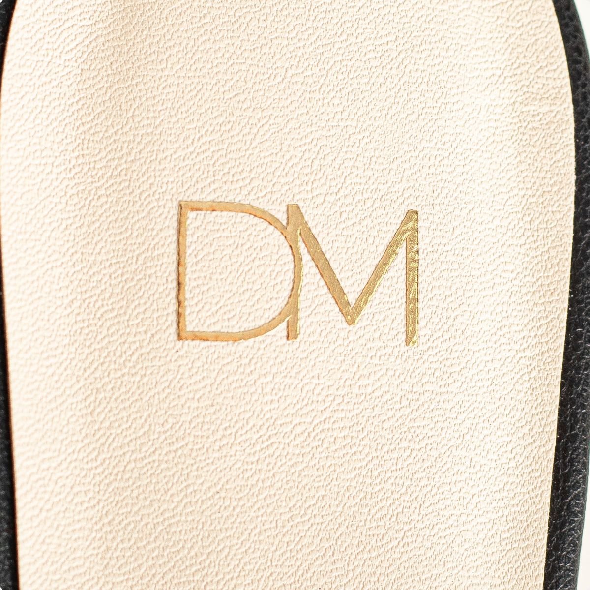 Tamanco Dm Preta Minimal Preto 3