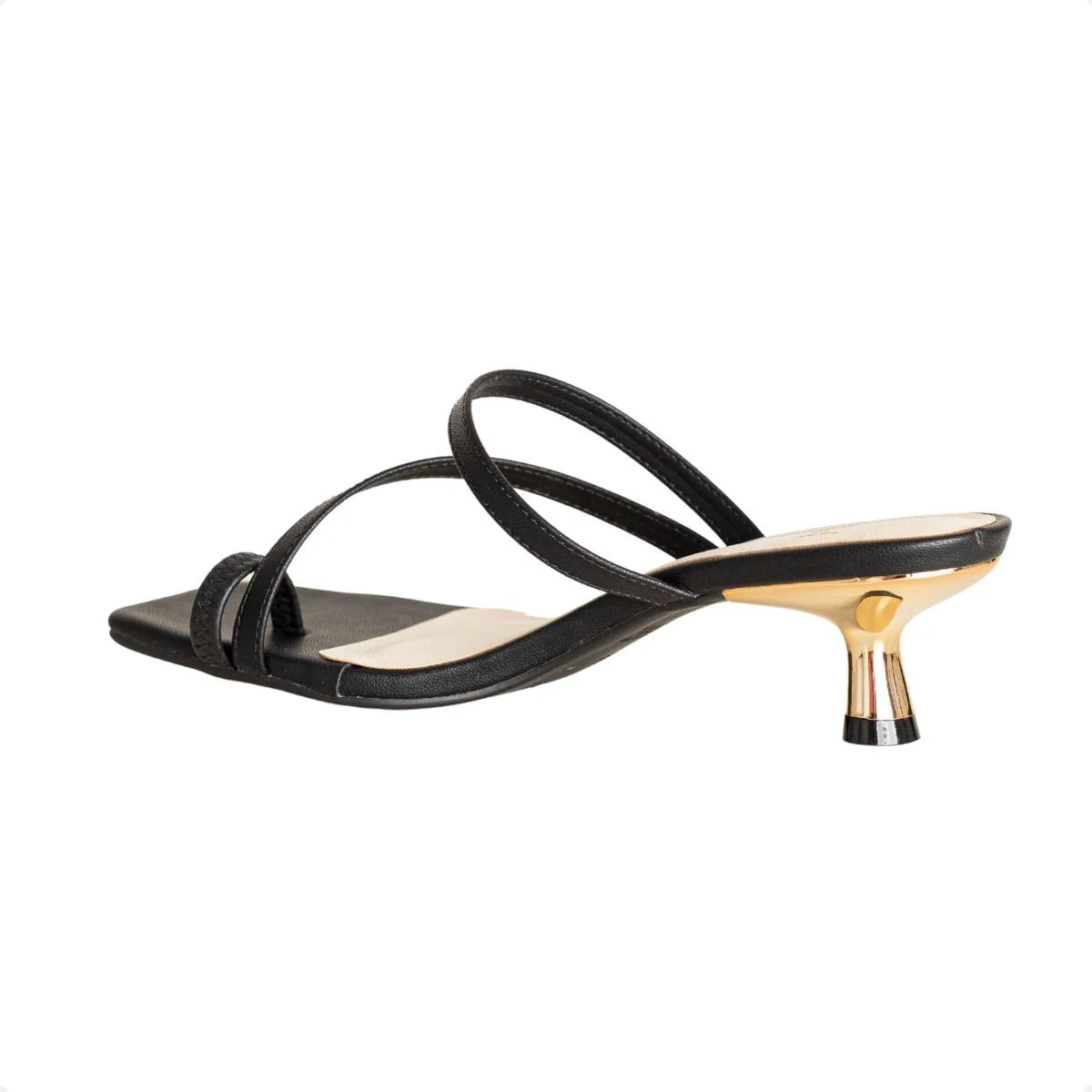 Tamanco Dm Preta Minimal Preto 5